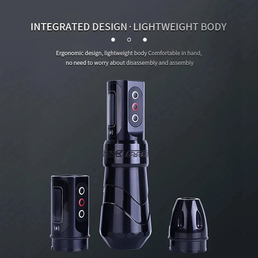 Cordless Tattoo Pen Machine 2400mAh Rechargeable Coreless Motor
