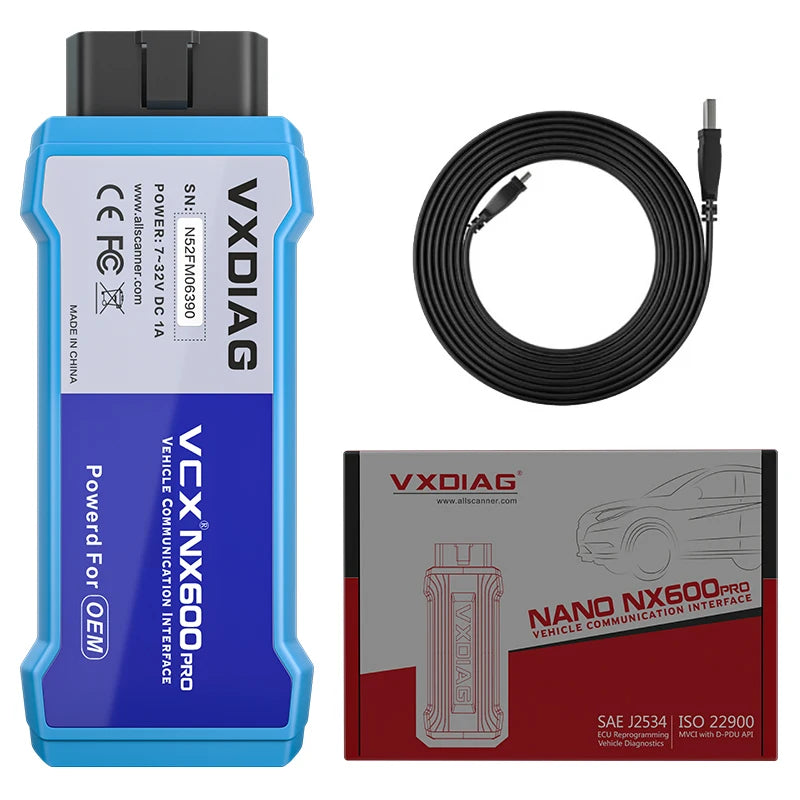 Portable NX600PRO WiFi Car ECU Coding Tool