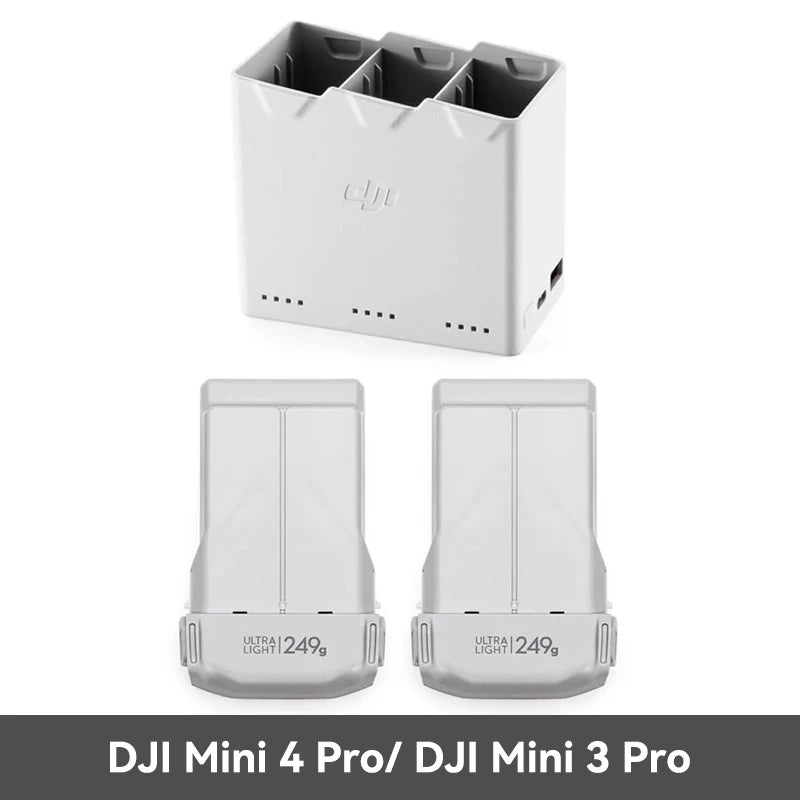DJI Mini 4 Pro Intelligent Flight 2 Pack Battery Kit 34-Min Each