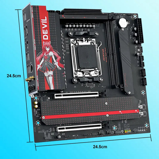 Night Devil B650M Motherboard 9000MHz DDR5, M.2 NVMe