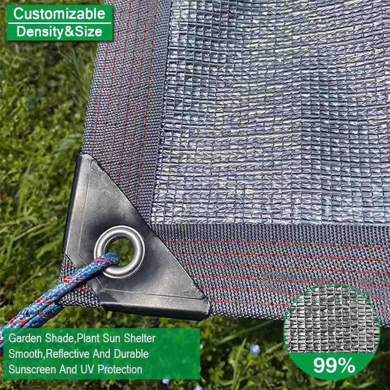 Aluminium Foil Shade Net Privacy Screen Garden Awning