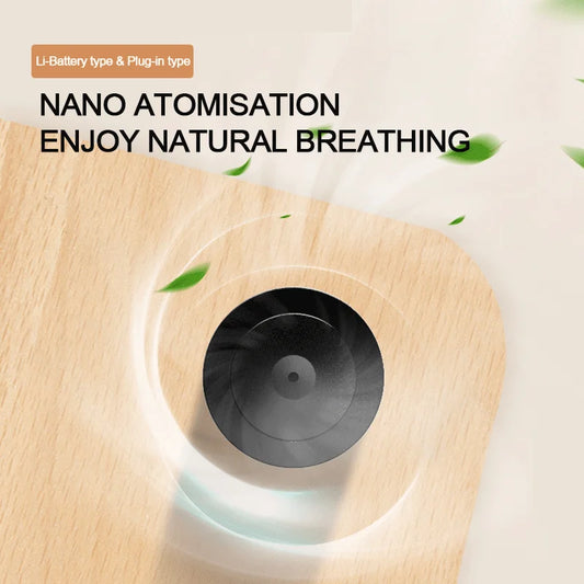 Rechargeable Smart Aroma Diffuser Portable Silver