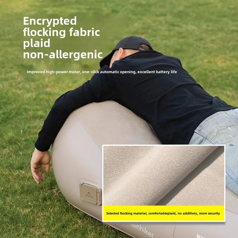 Portable Rechargeable Air Sofa Bed for Outdoor Camping
