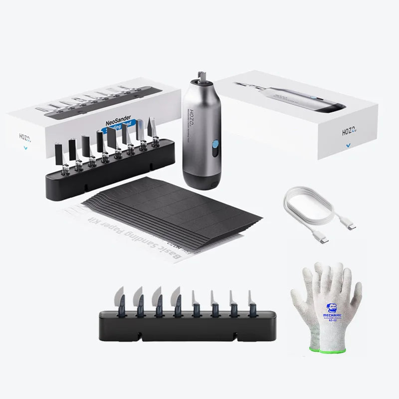 Rechargeable Linear Motion Sander for Model Making and Polishing