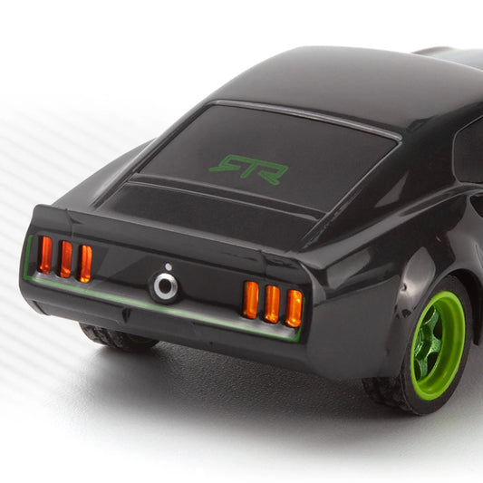 Portable 1/64 RC Race Car for Desktop Fun