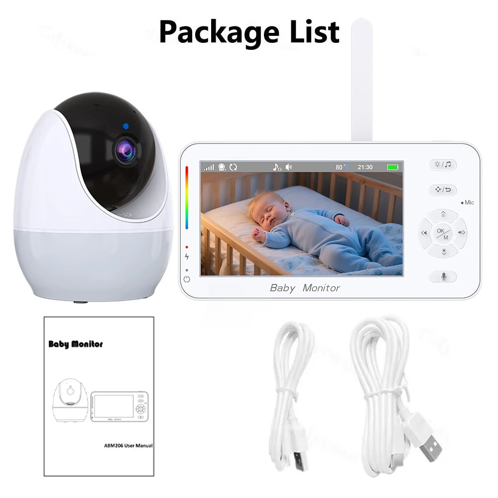 Smart 4.3 Inch Baby Camera with Remote View & VOX