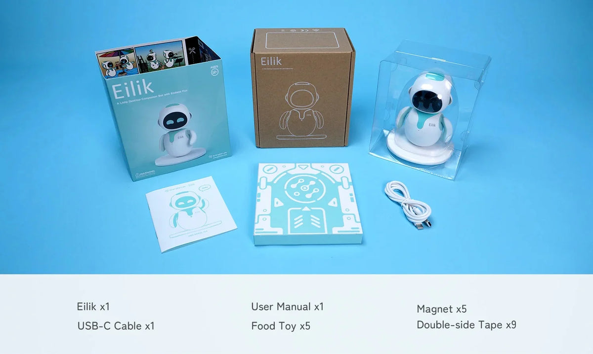 Smart Desktop Robot Companion with Touch Interaction