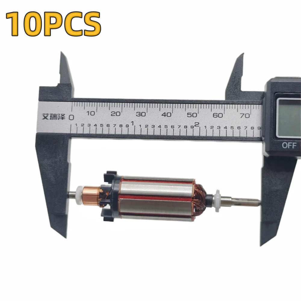 10PCS Nail Drill Motor Rotors Replacement for 102L 105L Handpieces