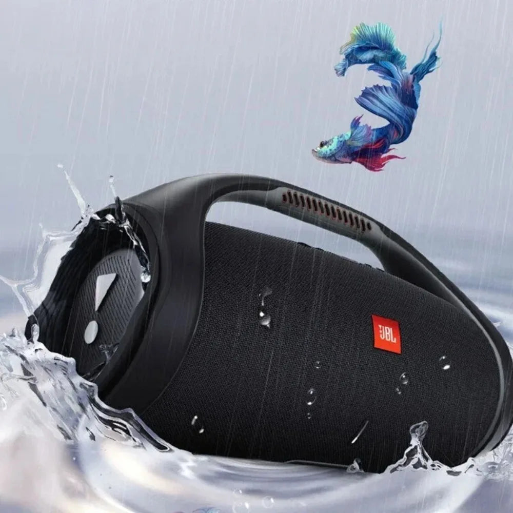 Portable Waterproof Bluetooth Speaker with Powerful Bass