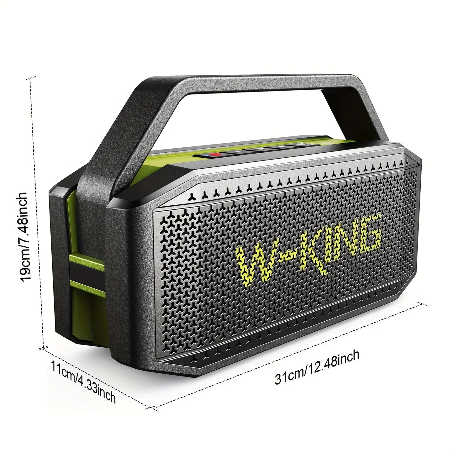 Rechargeable Bluetooth Speaker 100W Peak Power for Outdoor Events