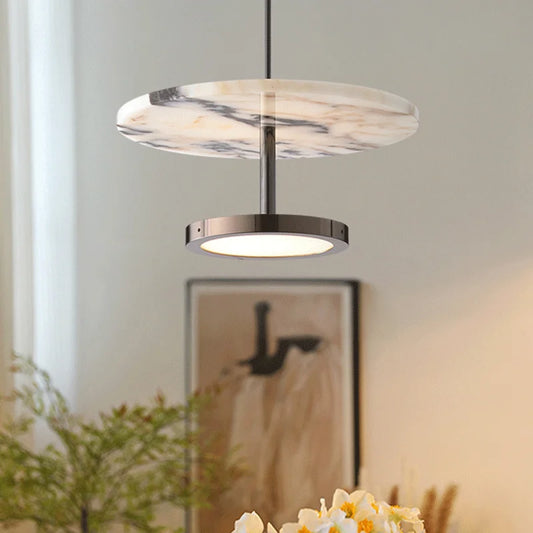 Modern Bedroom Pendant Light Warm White Soft LED Glow