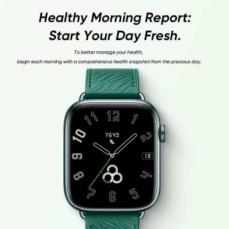 Waterproof Smartwatch 1.85" AMOLED Screen with Bluetooth 5.2