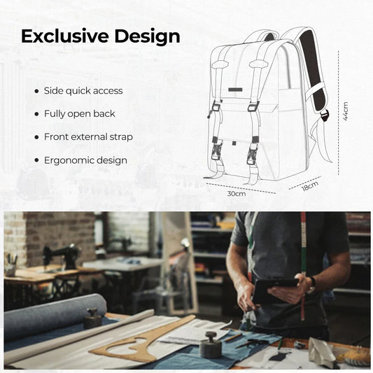 Outdoor Camera Backpack with Tripod Holder