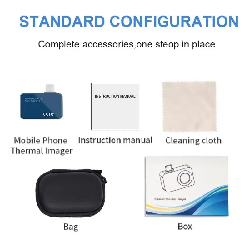 Portable Thermal Imaging Camera 256×192 Type-C Android