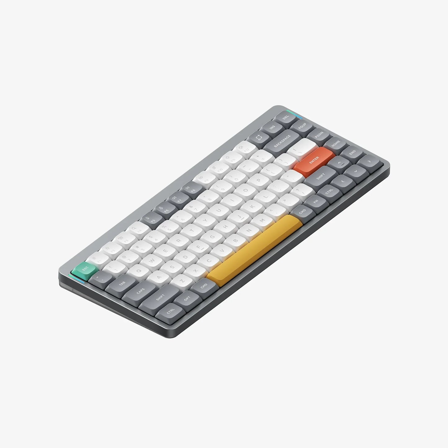 Wireless 75% Mechanical Keyboard Low Profile Bluetooth 2.4G