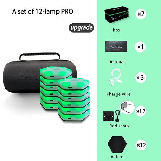 Pro Reaction Training Lights 12 Pack Speed Agility