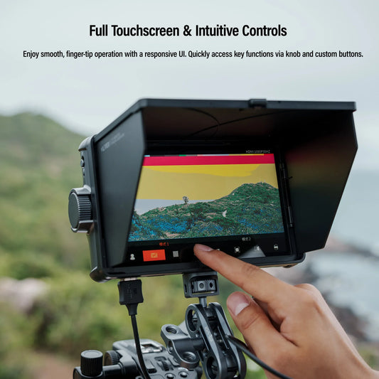 Professional 7 Inch Camera Monitor with Touch Control 4K Support