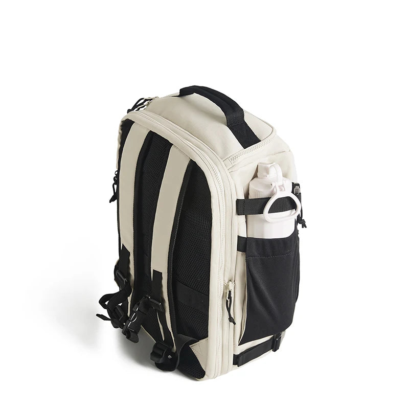 Large Travel Cabin Backpack 15.6 Inch Laptop Beige
