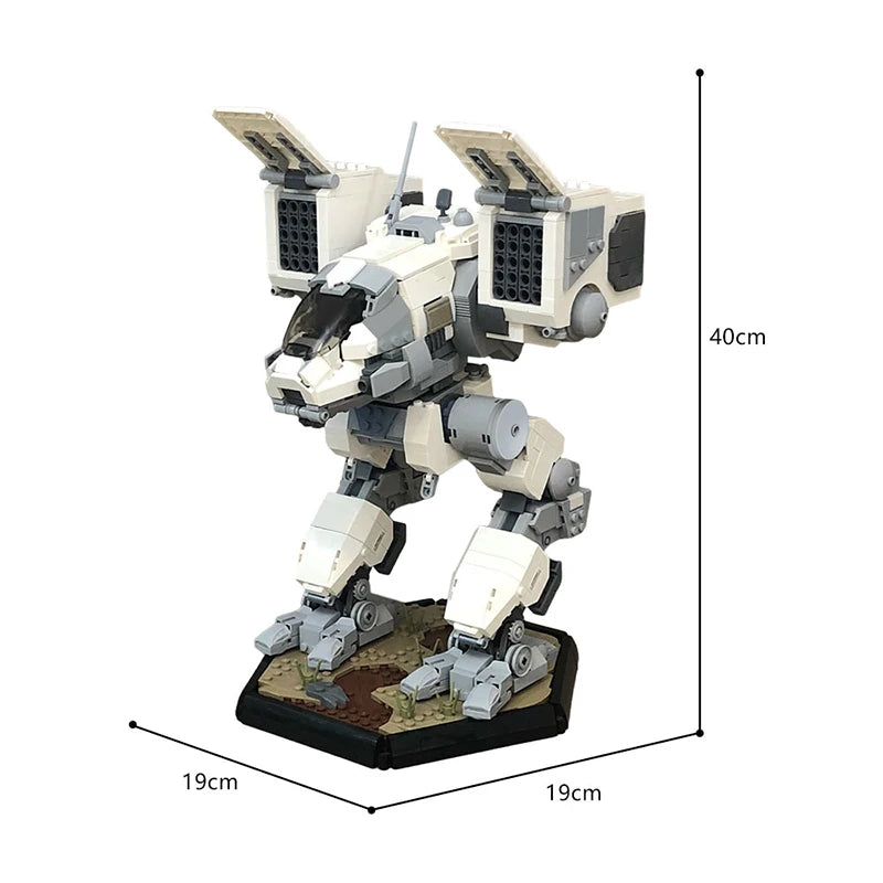 2240PCS Mech Robot Building Blocks Set Action Toy