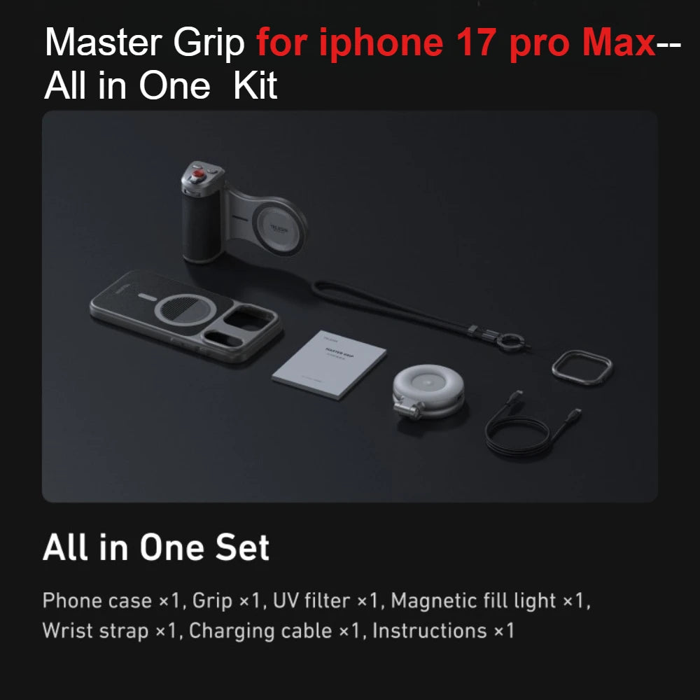 Magnetic Full Coverage Phone Case For iPhone 17 Pro Max