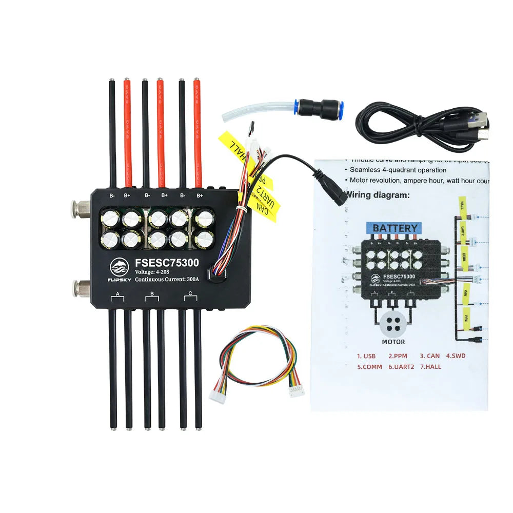 Rechargeable 84V ESC for E-Foil & Robotics Applications