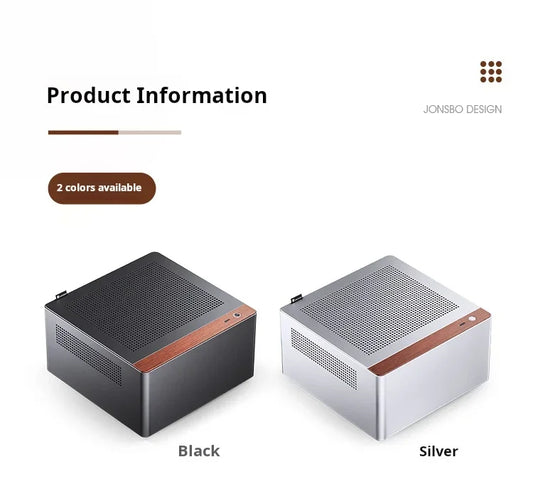 NV10 ITX Mini PC Case Full Aluminium Compact Design
