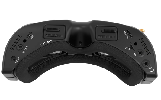 720P OLED FPV Goggles with Head Tracker and DVR
