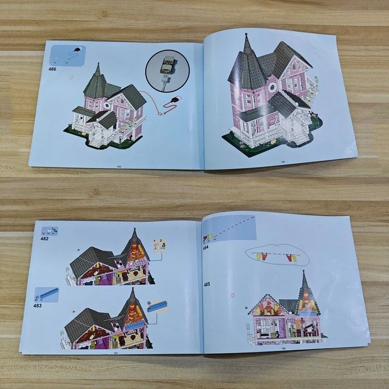 Pink Palace 3D Building Block Set