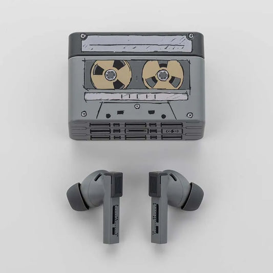 Bluetooth 6.0 Noise Cancelling Earphones with Adjustable Gain