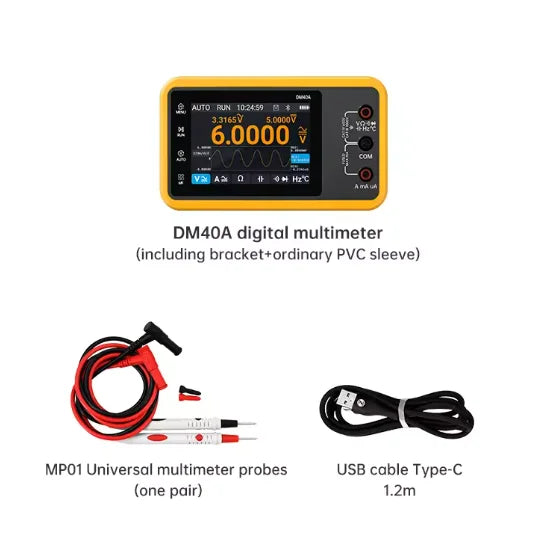 DM40A 3-in-1 Digital Oscilloscope Multimeter Generator
