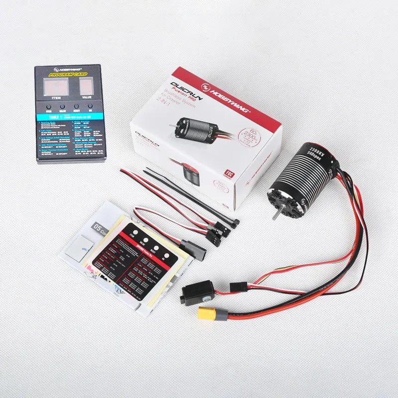 60A 2300KV 2in1 Motor ESC with Program Card