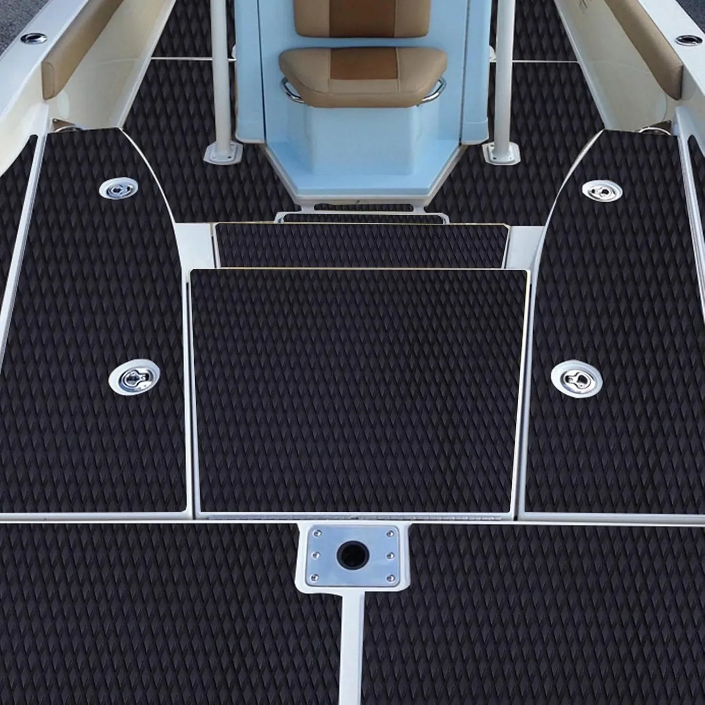 Yellow Non-Slip Deck Grip Mat for Kayak 2400x1200
