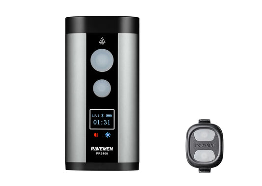 Waterproof Bicycle Headlight 8000mAh with Wireless Remote