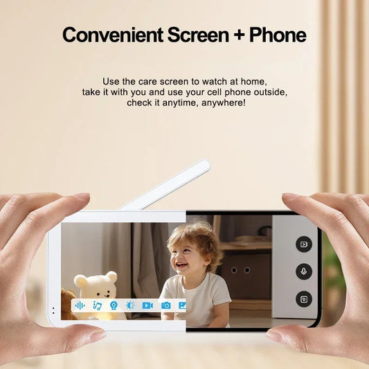 1080P Video Baby Monitor with Cry Detection