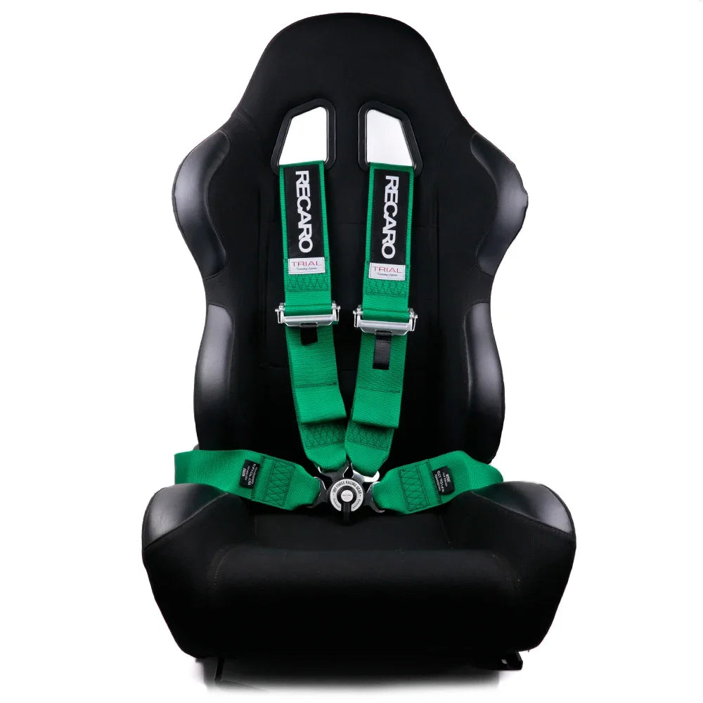 Heavy Duty 4 Point Seat Belt Harness Purple