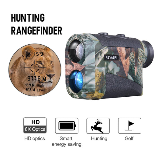 Hunting Laser Rangefinder 1800m 8X Magnification Distance Meter