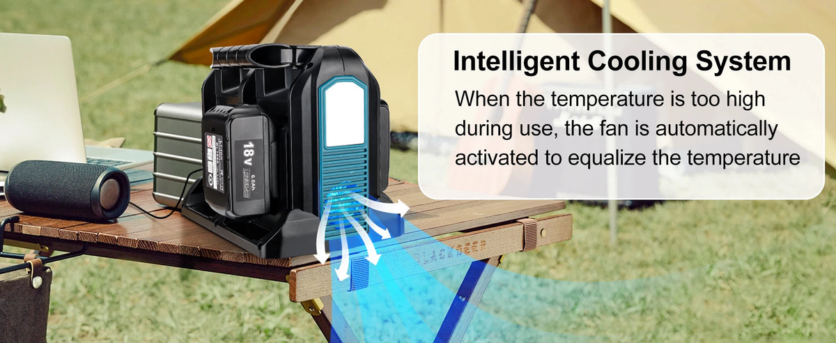 Cordless 350W Power Inverter for Emergency Use