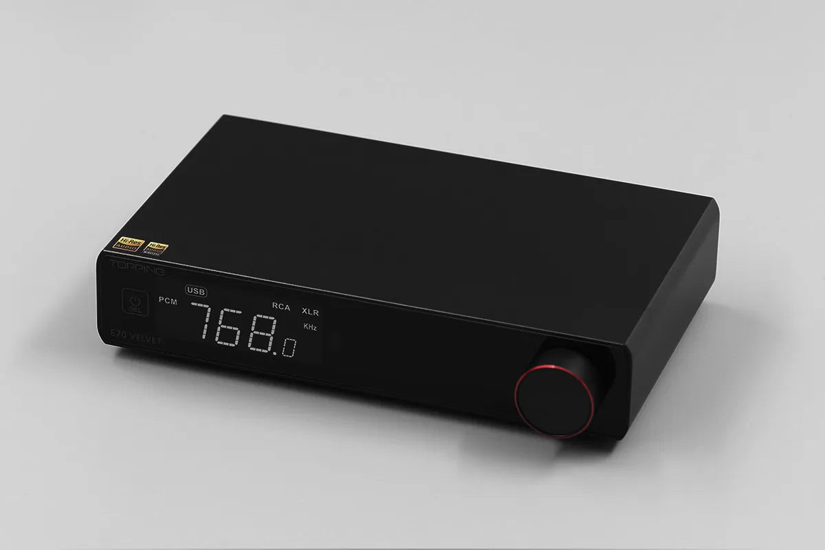 Bluetooth 5.1 Black DAC with Remote and LDAC Support