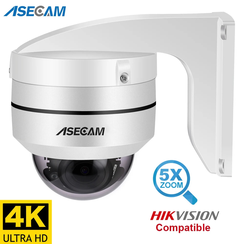 Smart 8MP PTZ Security Camera with Auto Tracking