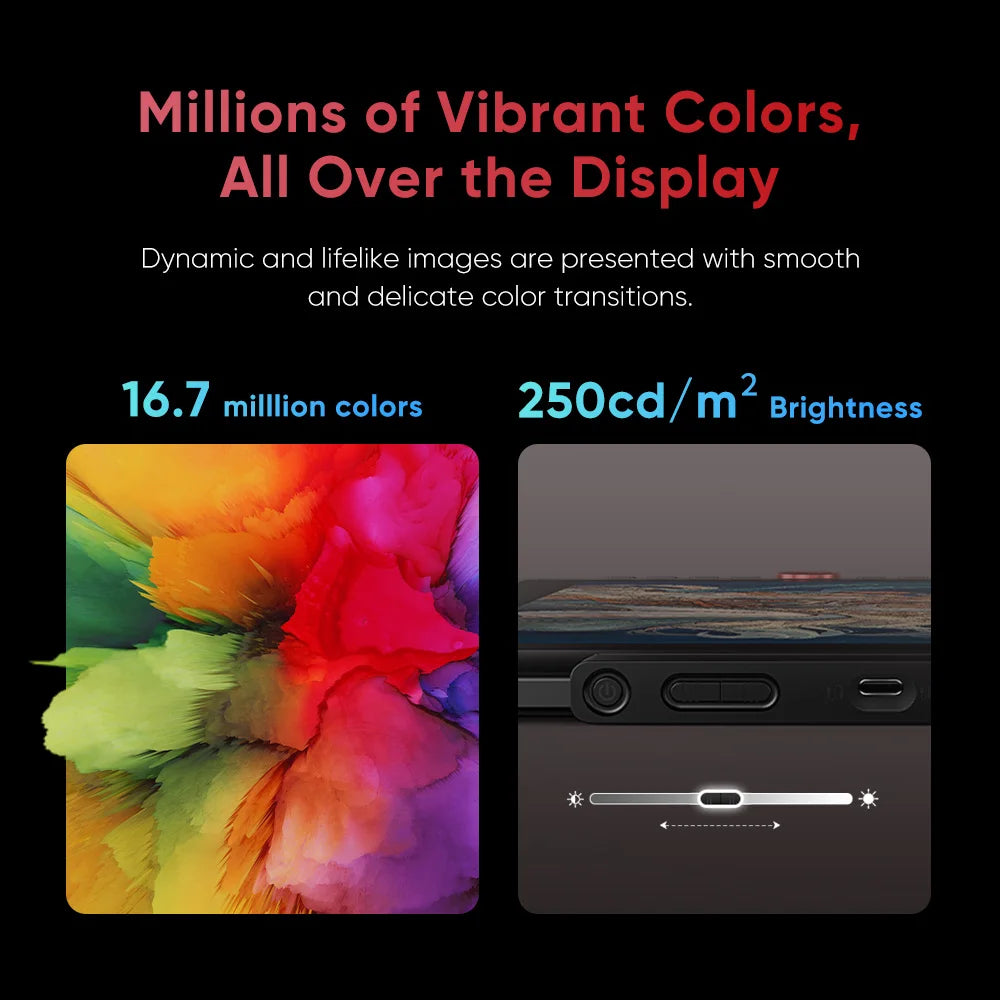 15.6 Inches Drawing Tablet with X3 Pro Stylus