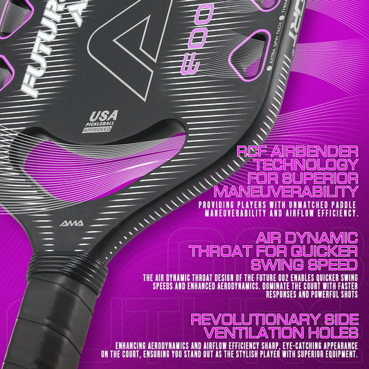 Carbon Fiber Pickleball Paddle 13mm Multi-Layer Core