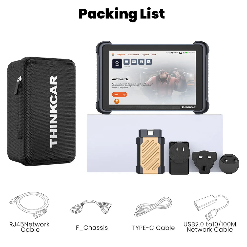 THINKSCAN 689BT Vehicle Diagnostic Tool CANFD DOIP ECU