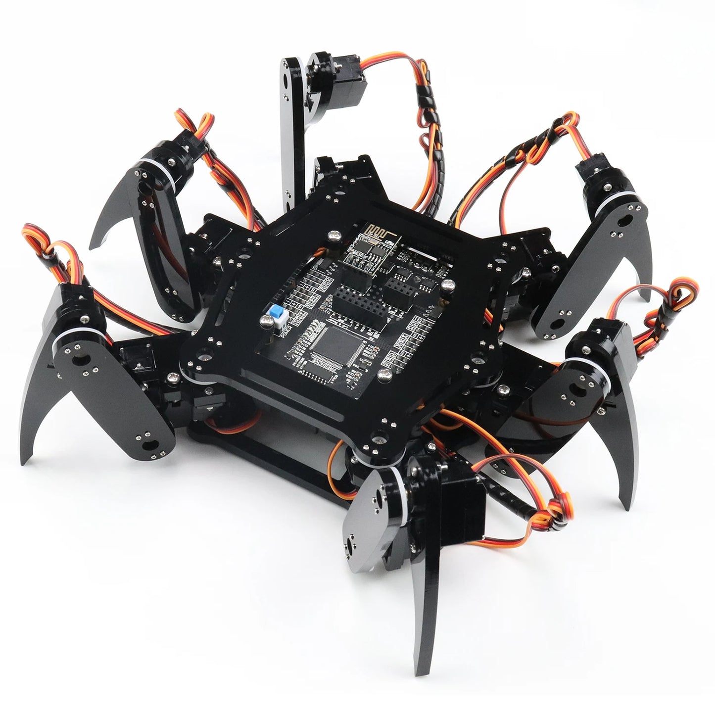 Educational Six-Leg Robot Kit with Servo Motors and Remote