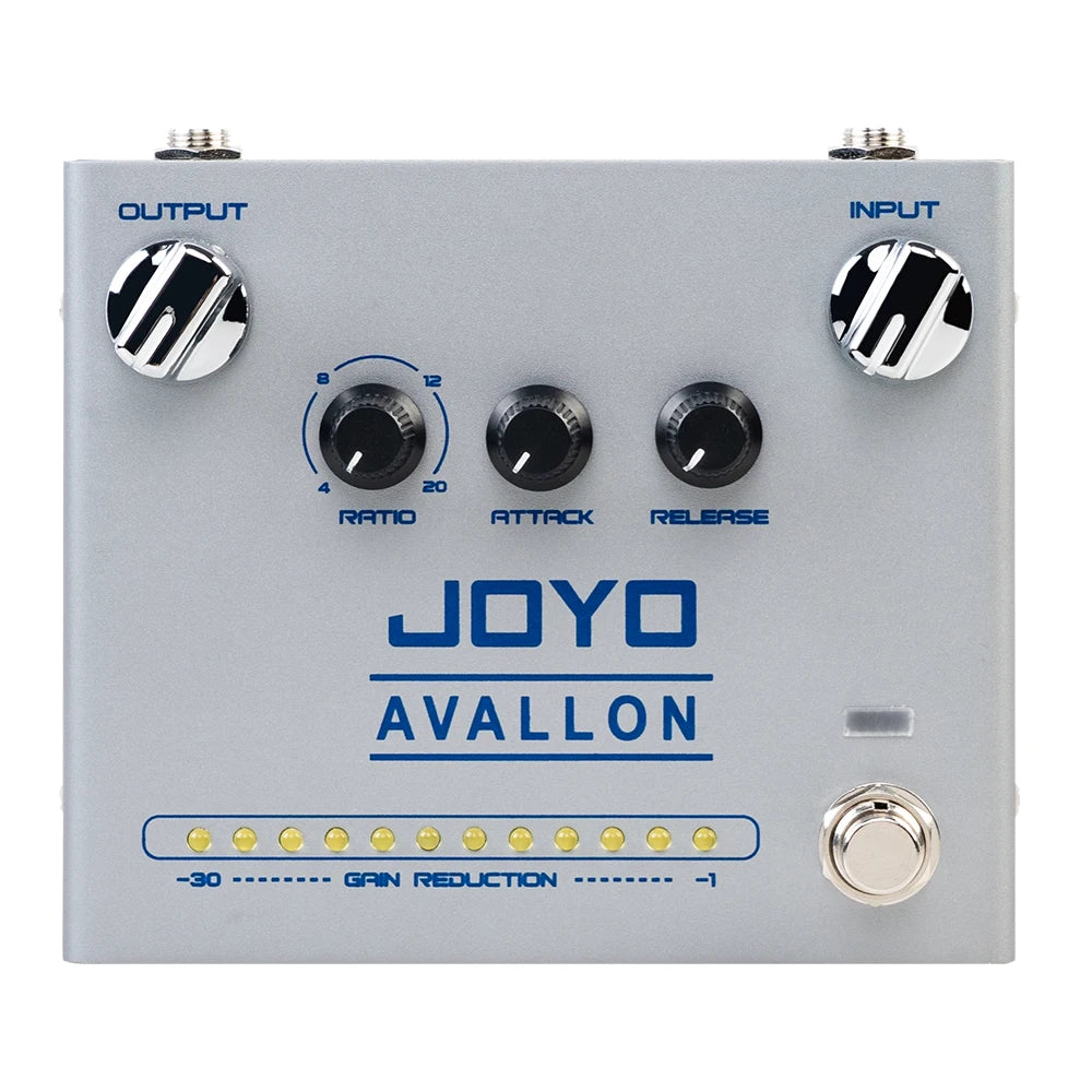 Guitar Compressor Pedal with Ratio Attack Release Controls