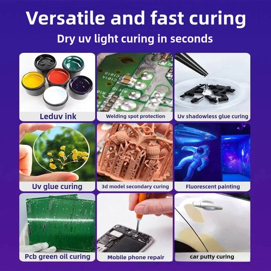 600W 405nm UV Glue Curing Lamp Adjustable