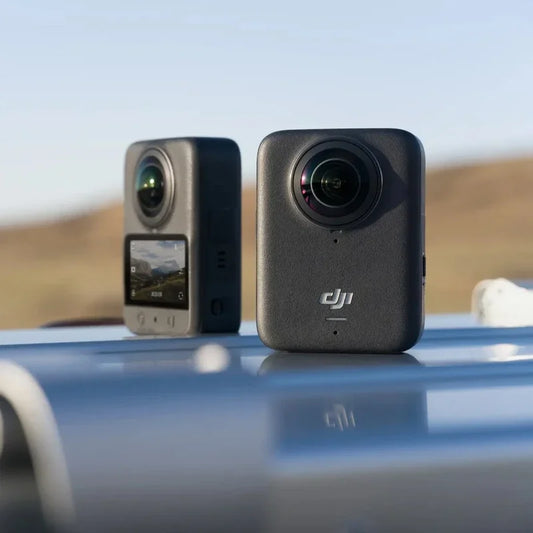 Portable 360 Degree Action Camera with 4K/120fps Mode