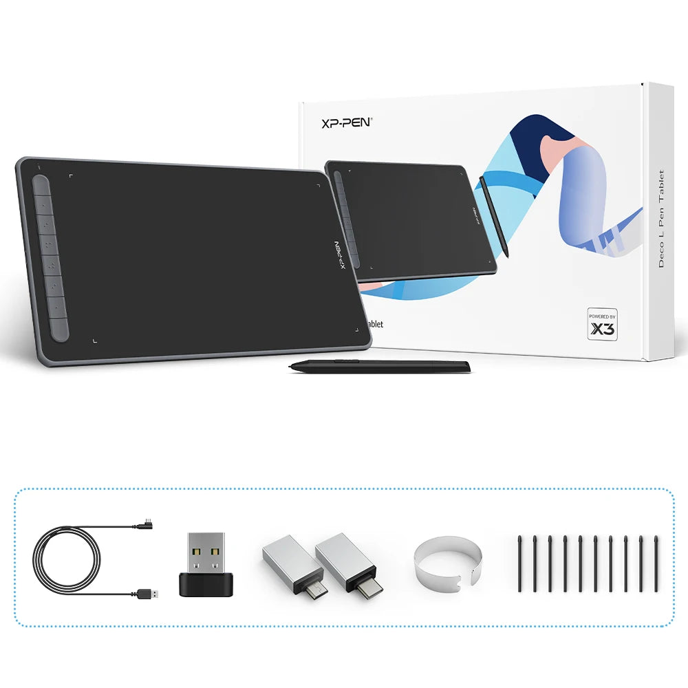 Portable Digital Drawing Tablet 8192 Levels Wireless