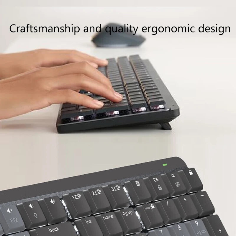 Mechanical Keyboard Brown Switch Wireless for Office & Gaming