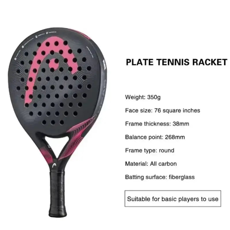 Zephyr Pink High Flex Carbon Fiber Performance Racket