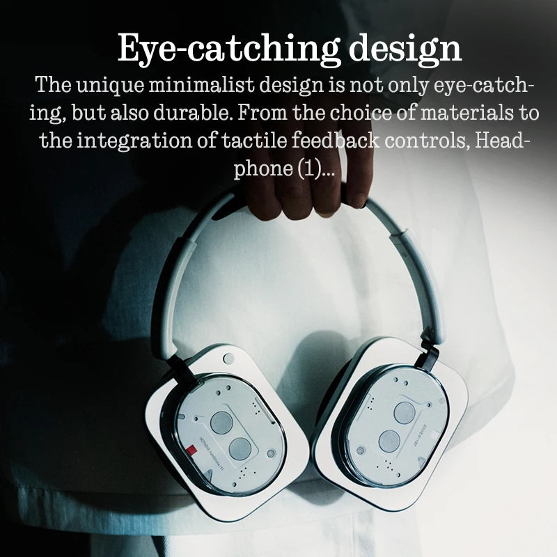 Wireless Noise Cancelling Headphones with 80Hr Battery